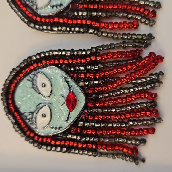 BaubleBar x Disney Beaded Earrings, Sally Nightmare Before Christmas, NWT - Picture 4 of 7